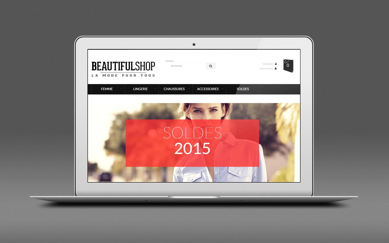 Beautifol shop prototype 001