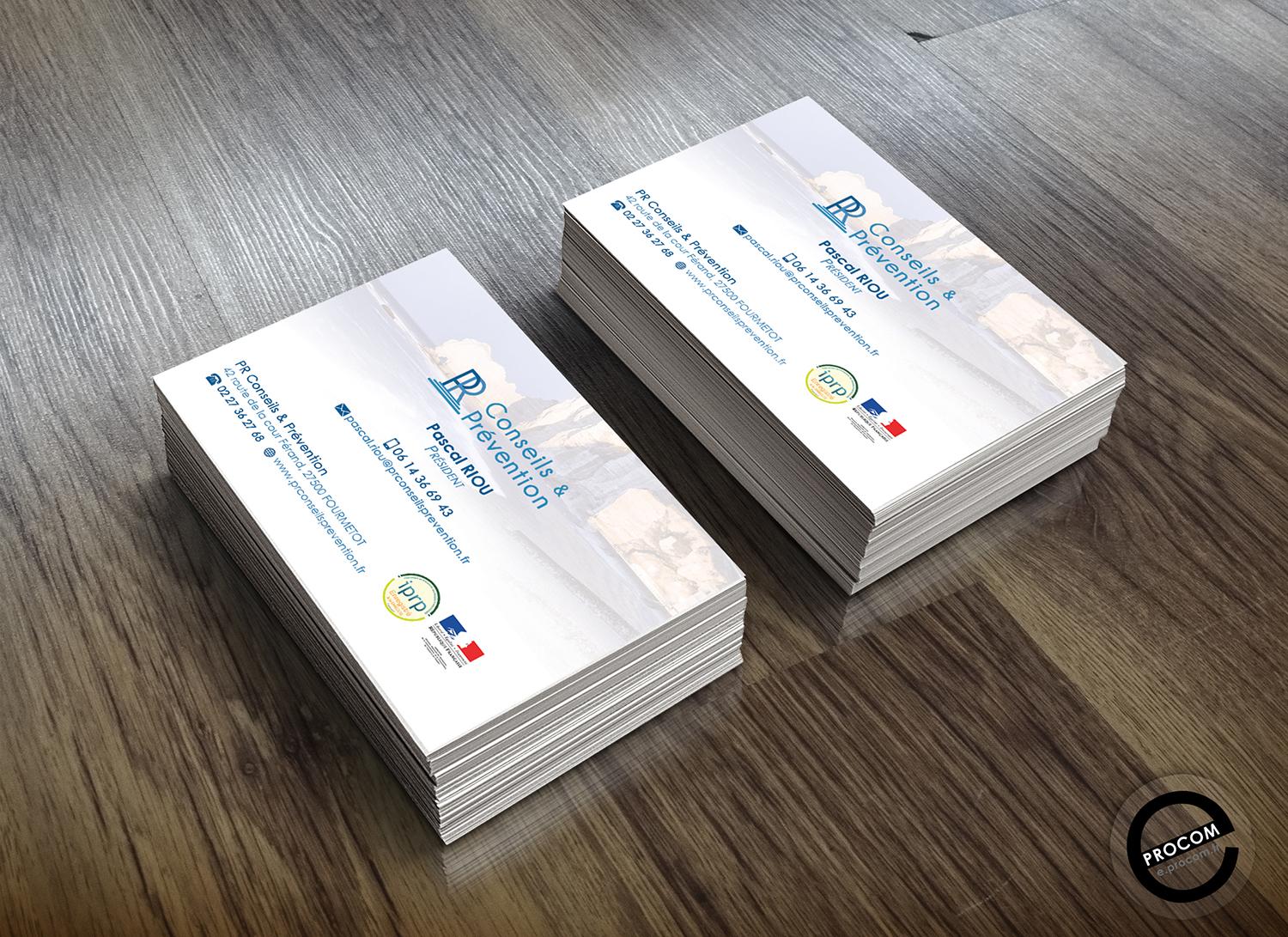 Cartes de visite pr conseils prevention