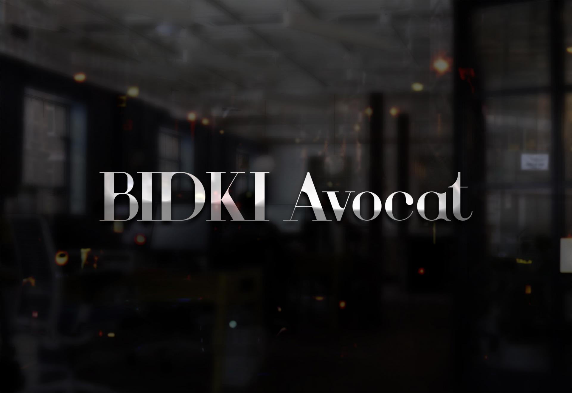 Logotype bidki avocat montpellier 34