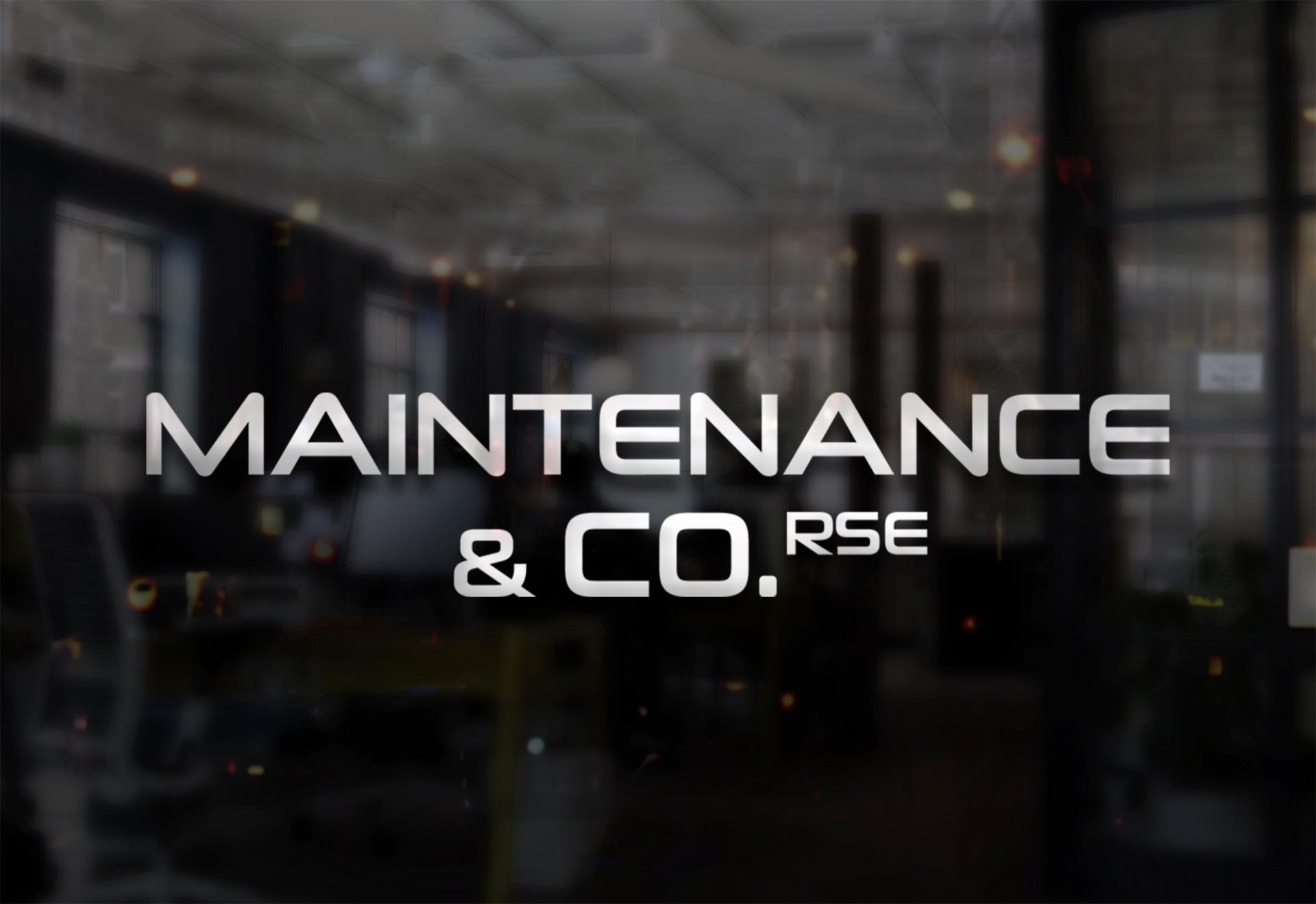 Logotype maintenance co rse