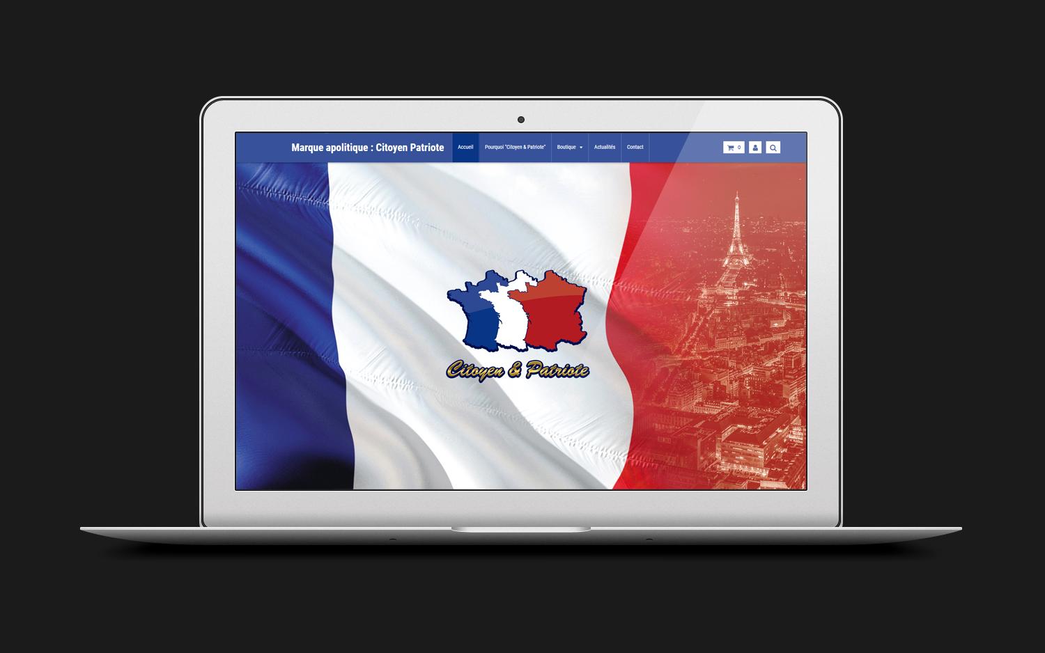 Site web citoyen patriote