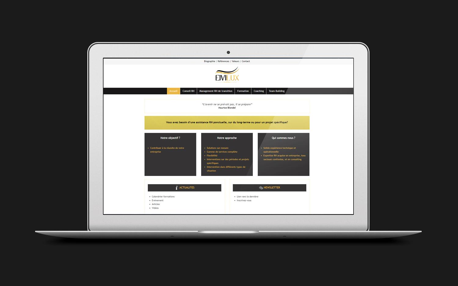 Site web eivilux luxembourg