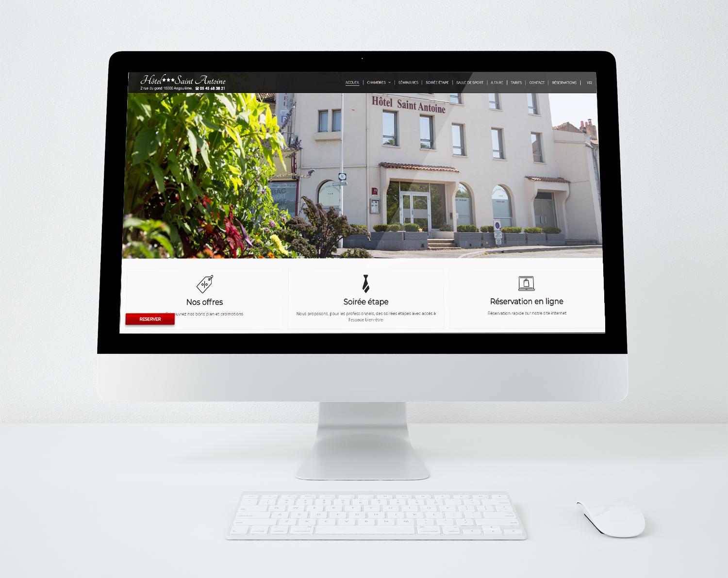 Site web hotel saint antoine