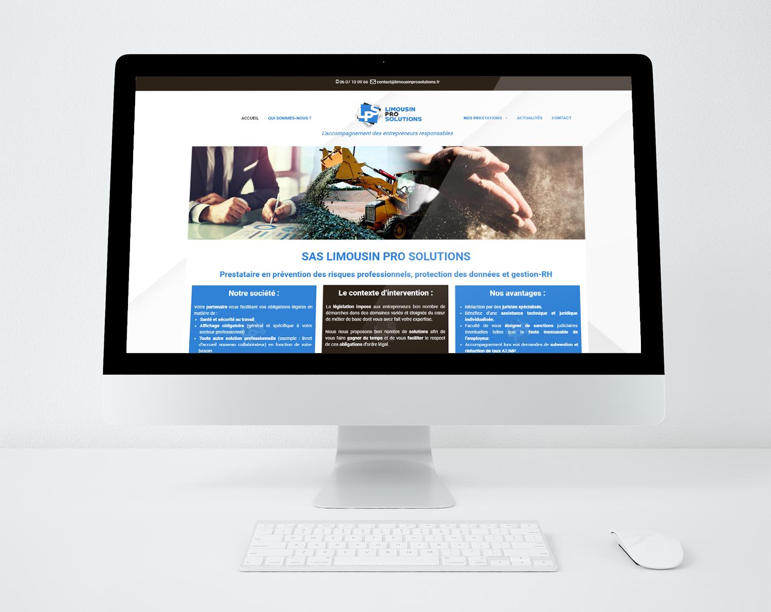 Site web limousin pro solutions