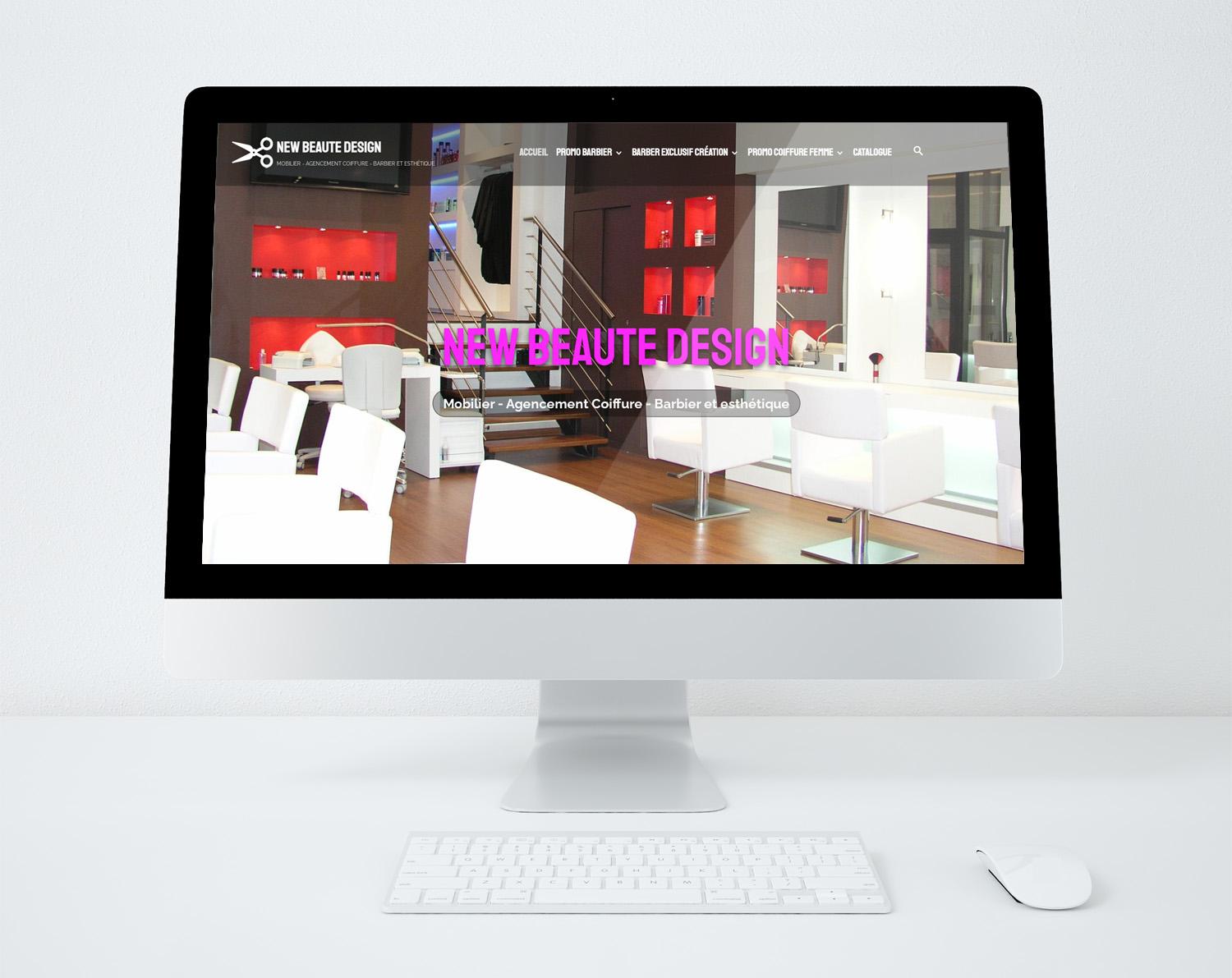 Site web new beaute design
