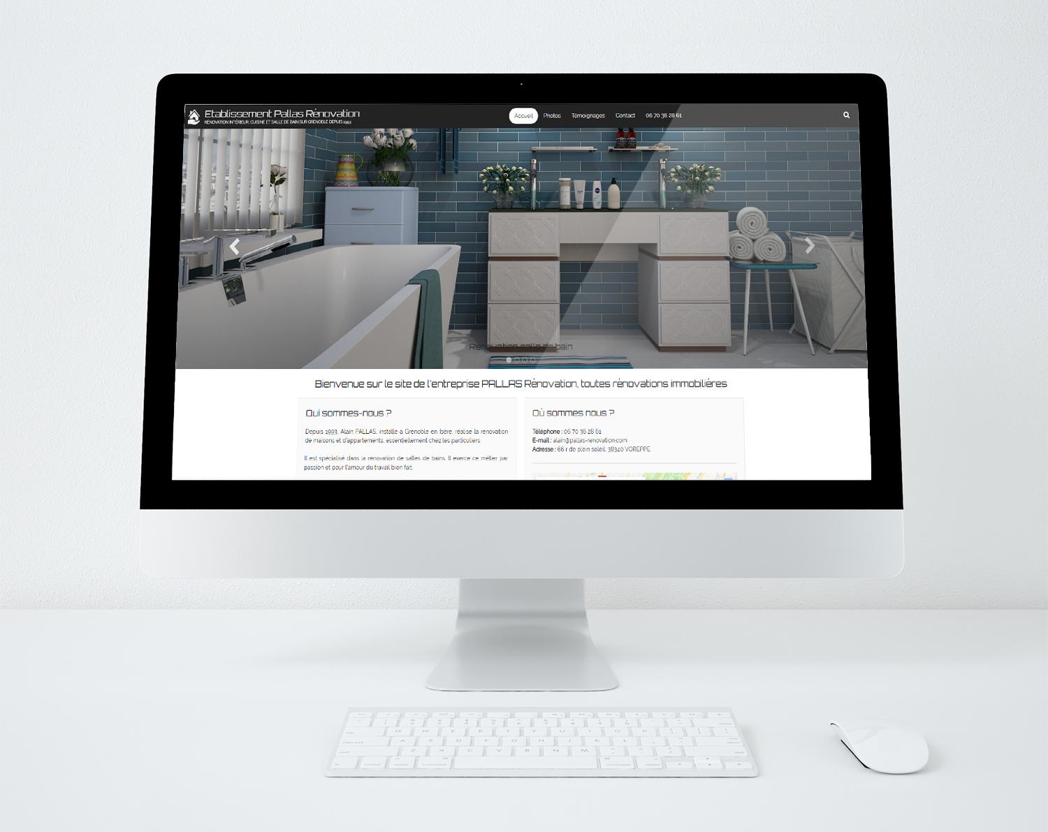 Site web pallas renovation