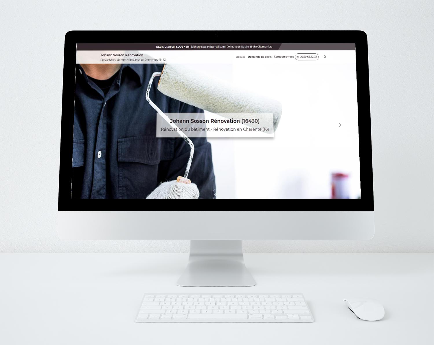 Site web sosson renovation